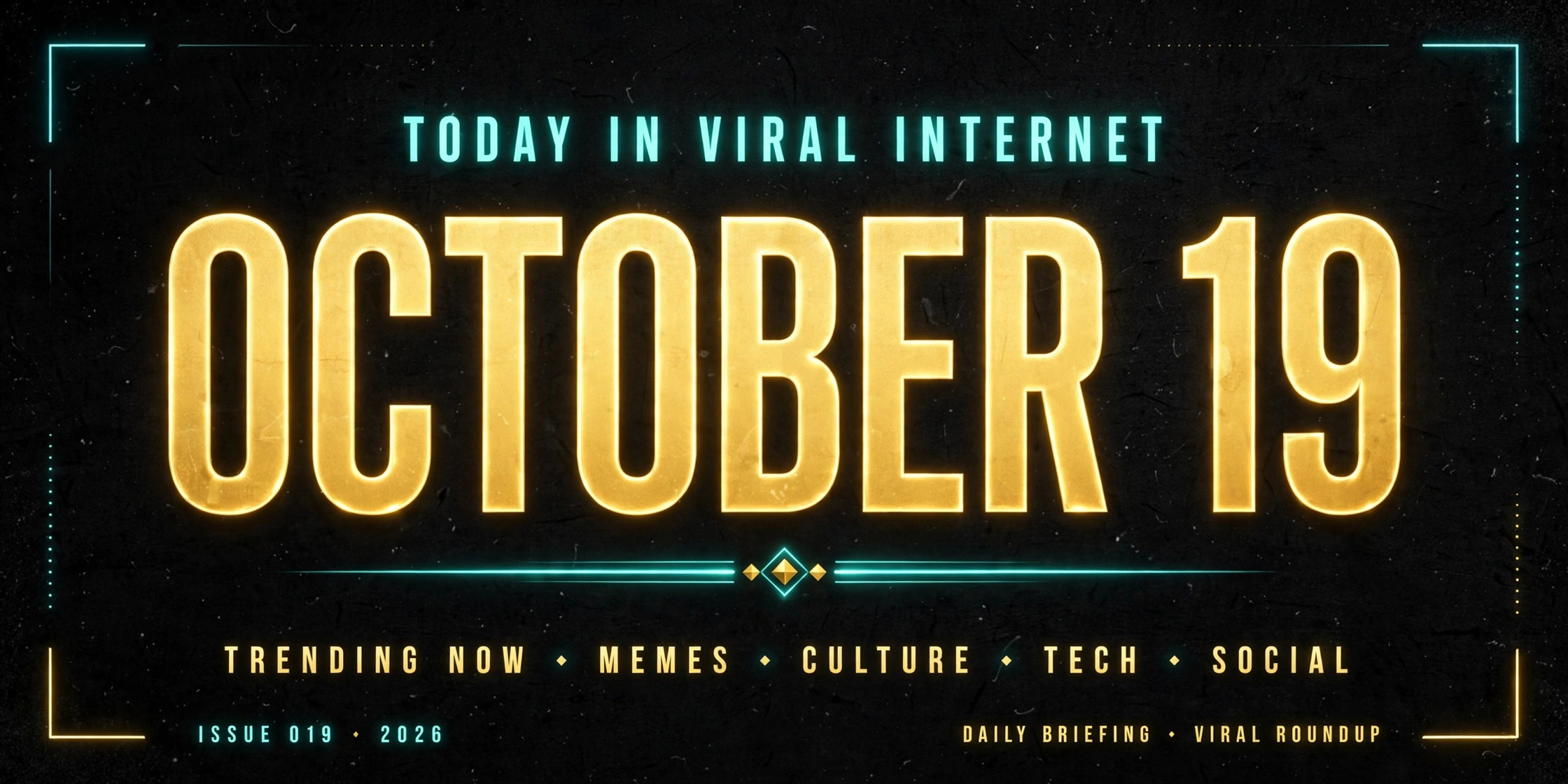 Today in Viral Internet - October 19