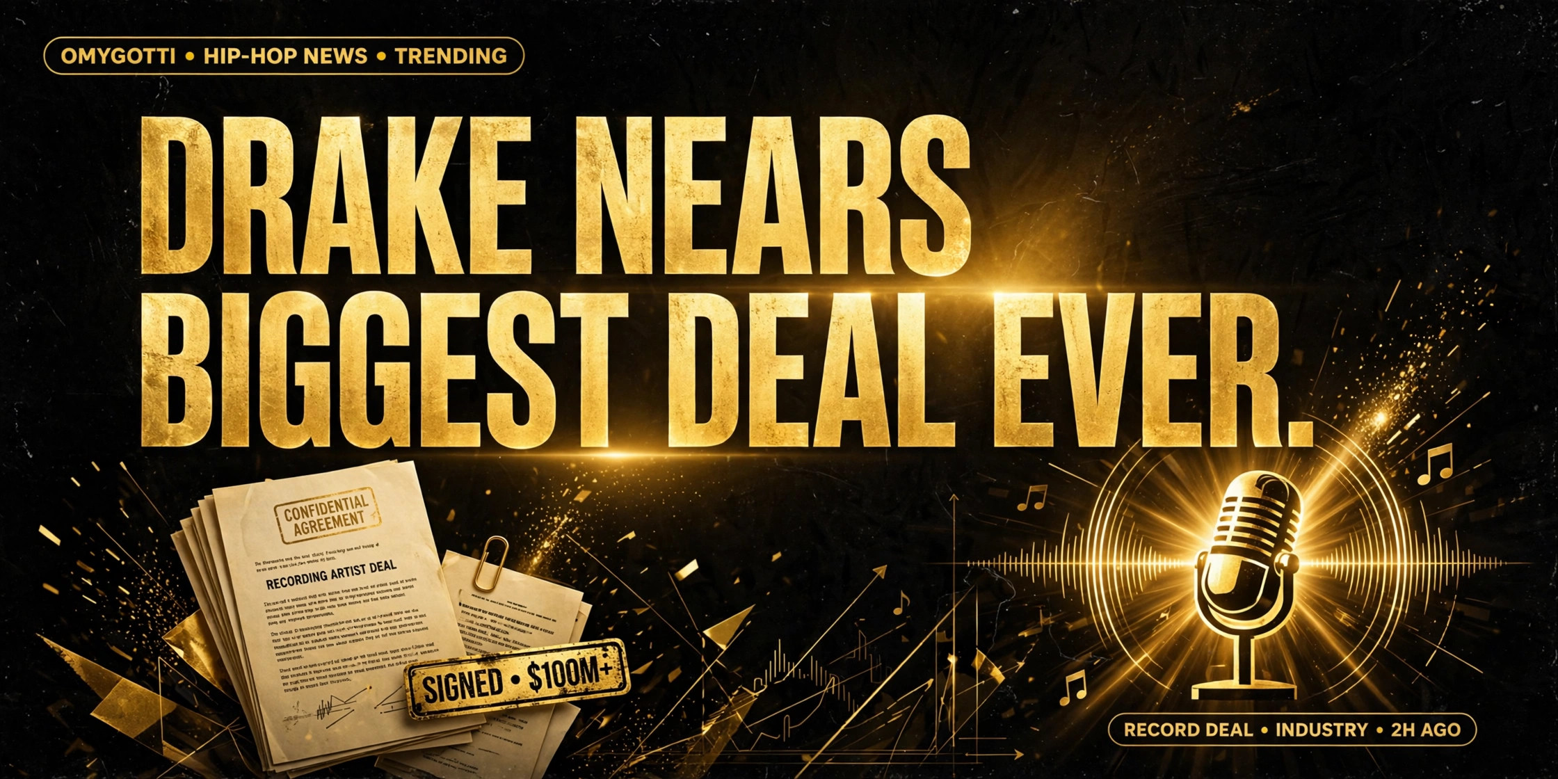 Drake Nears Biggest Record Deal Ever